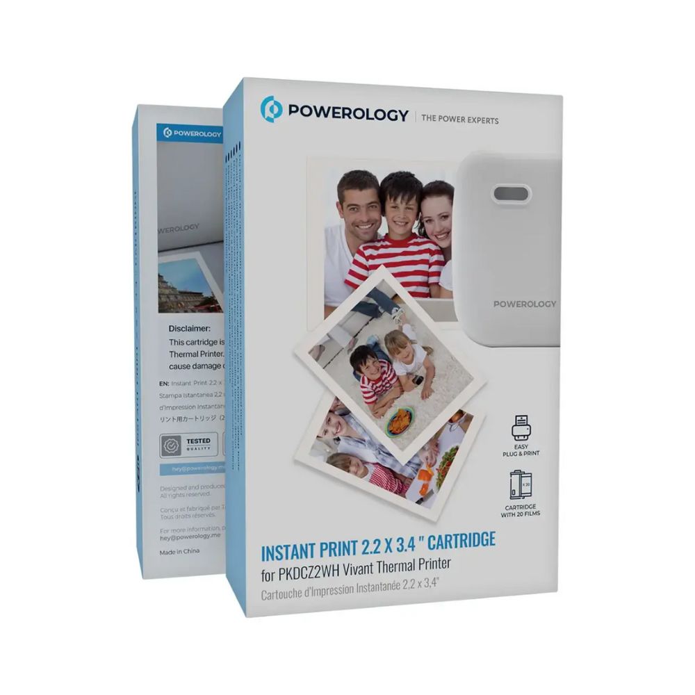 Powerology Instant Print 2.2×3.4" Cartridge - Image 3