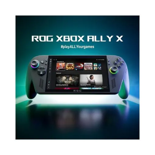 Alternative view of Asus ROG Xbox Ally X Gaming Handheld