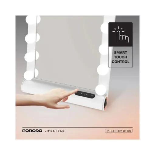 Porodo Lifestyle Hollywood Vanity Lighted Mirror