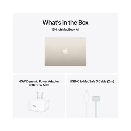 Apple MacBook Air 15″ M5 Chip 16GB Ram – 512GB SSD