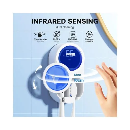 Alternative view of Bitvae Upgraded Tooth Brush Holder