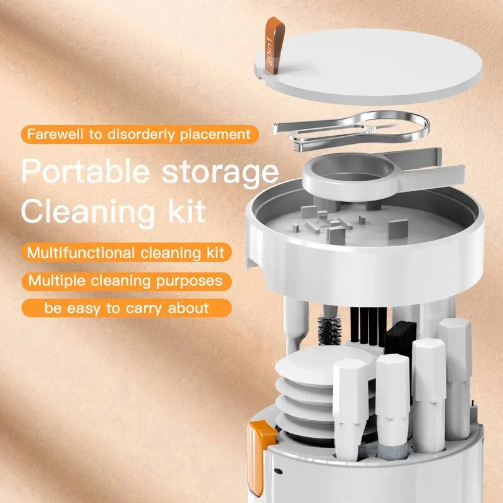 20-in-1 multifunctional electronics cleaning kit