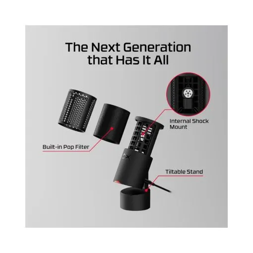 HyperX SoloCast 2 – USB Microphone