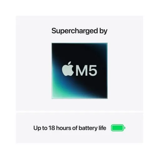 Apple MacBook Air 15″ M5 Chip 16GB Ram – 512GB SSD