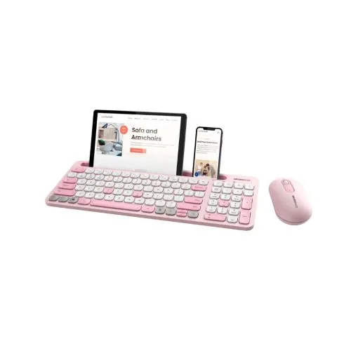 Micropack KM-238W antibacterial wireless keyboard combo