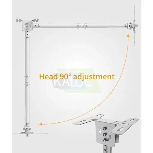 kaloc/zeno t818 4/w wall and ceiling projector arm bracket