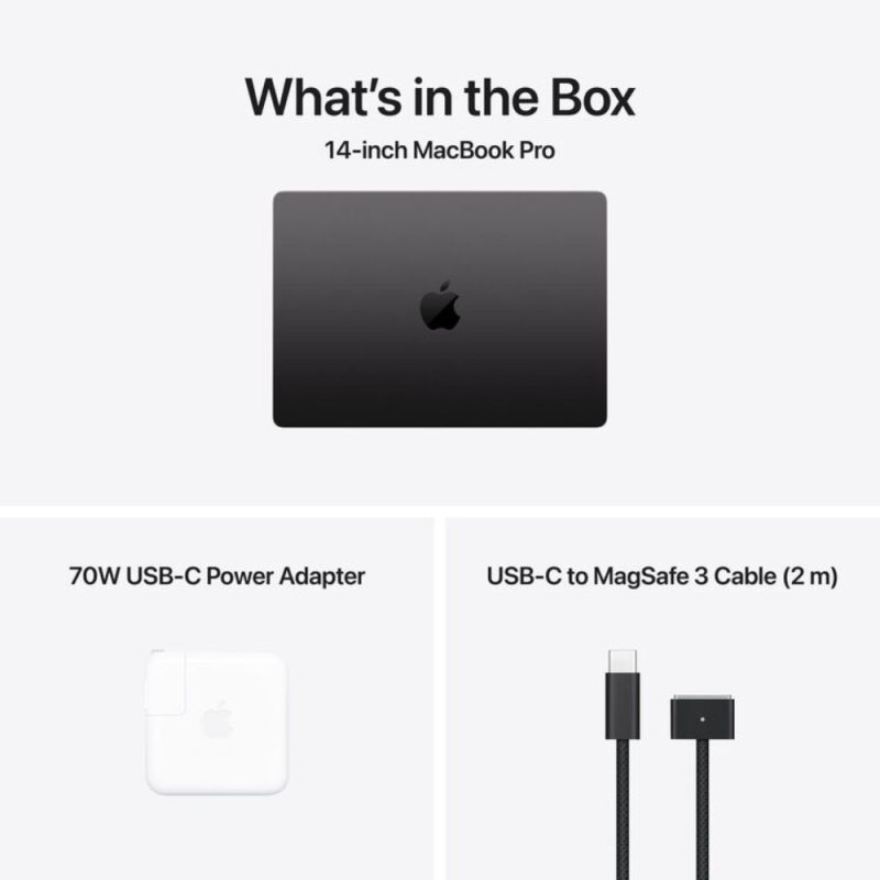 apple 14" macbook pro (m5 pro chip, 24gb ram, 2tb ssd, 20 core gpu)