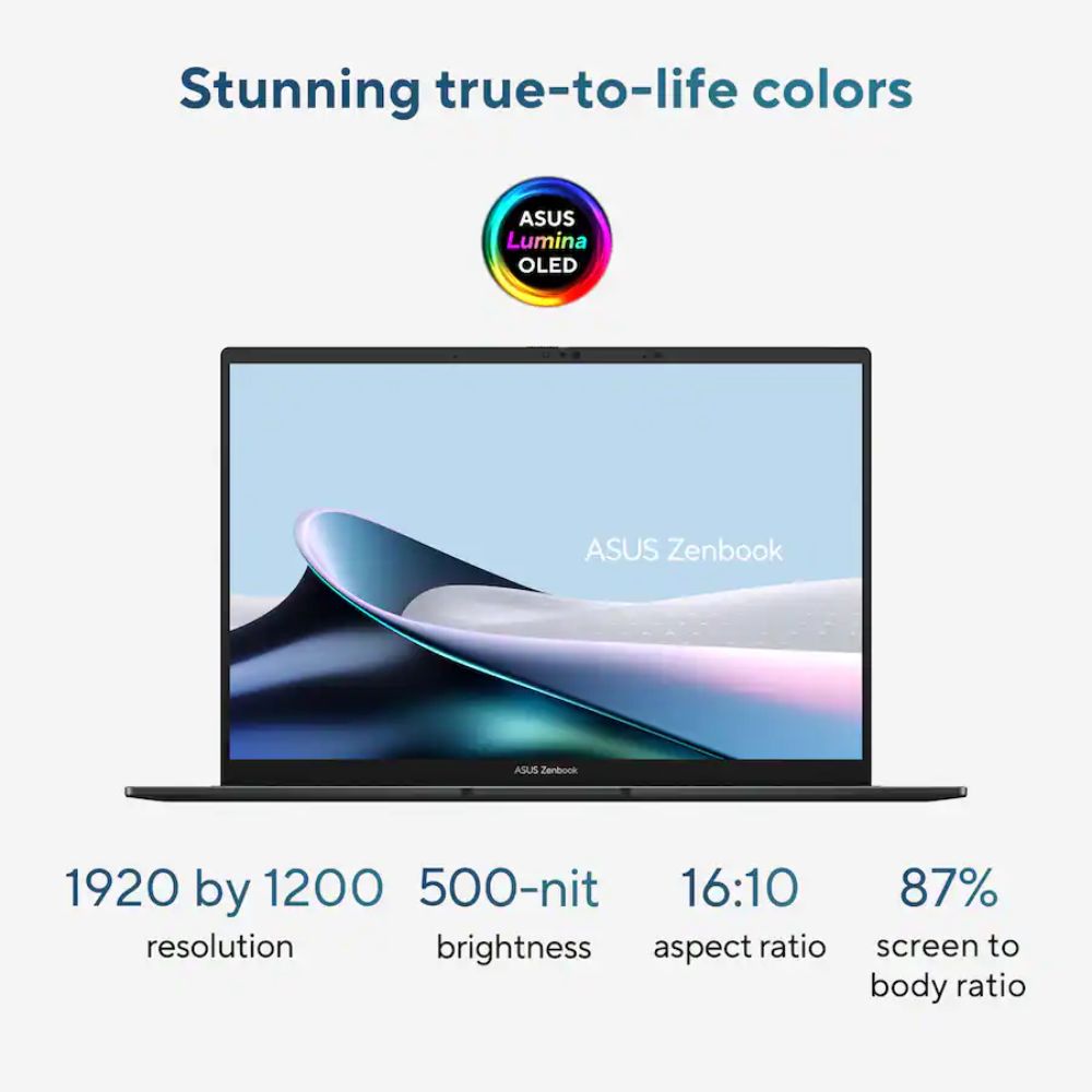 asus zenbook 14 ux3405ca – core ultra 7 255h – 16gb ram – 512gb ssd