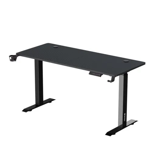 fantech gd914 work station, adjustable height desk with powerful electrical motor and stable design, load up to 80kg