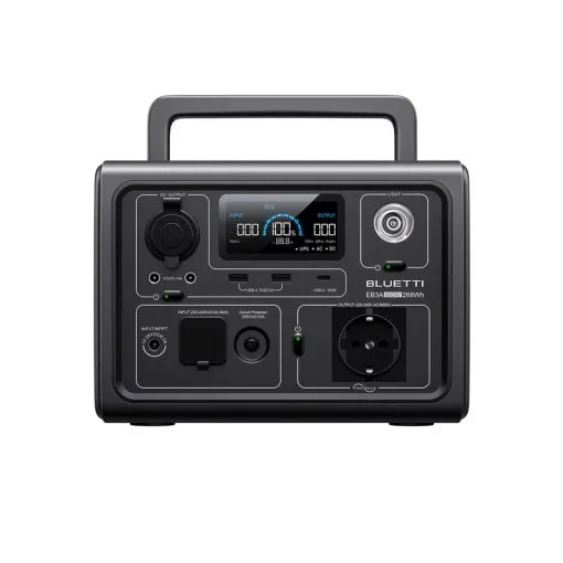 bluetti eb3a portable power station | 600w 268wh