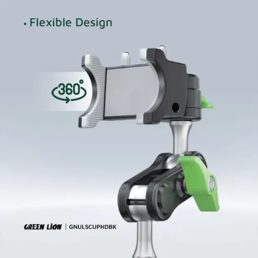 green lion ultimate phone holder with suction cup mount black