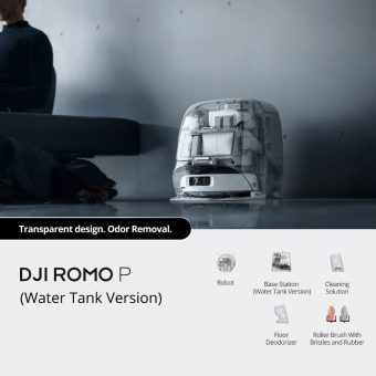 dji romo p robot vacuum cleaner (water tank version)