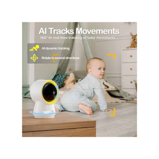ellie 1080p hd smart baby monitor no wifi