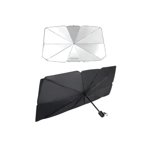 green lion car windshield umbrella black