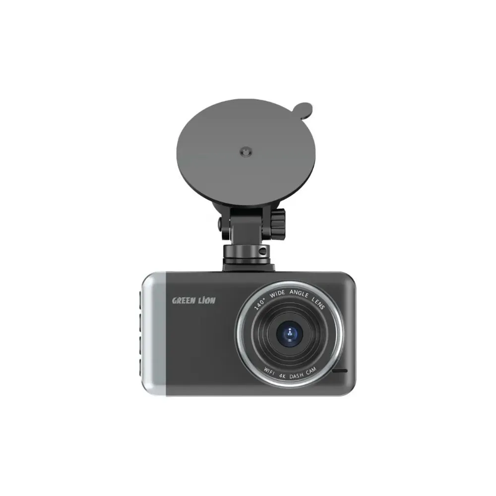 green lion dash cam pro front and rear black