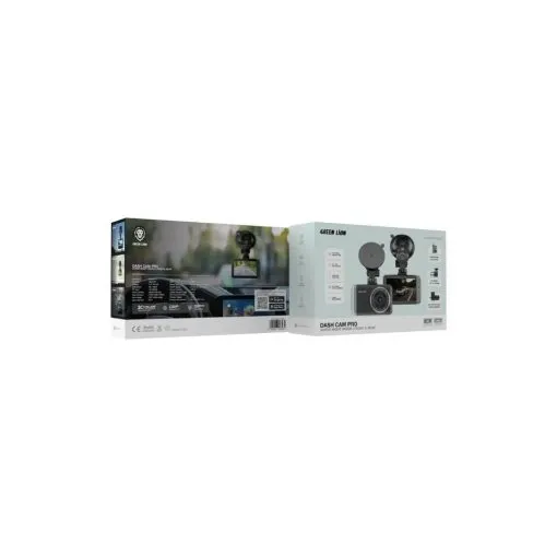 green lion dash cam pro front and rear black