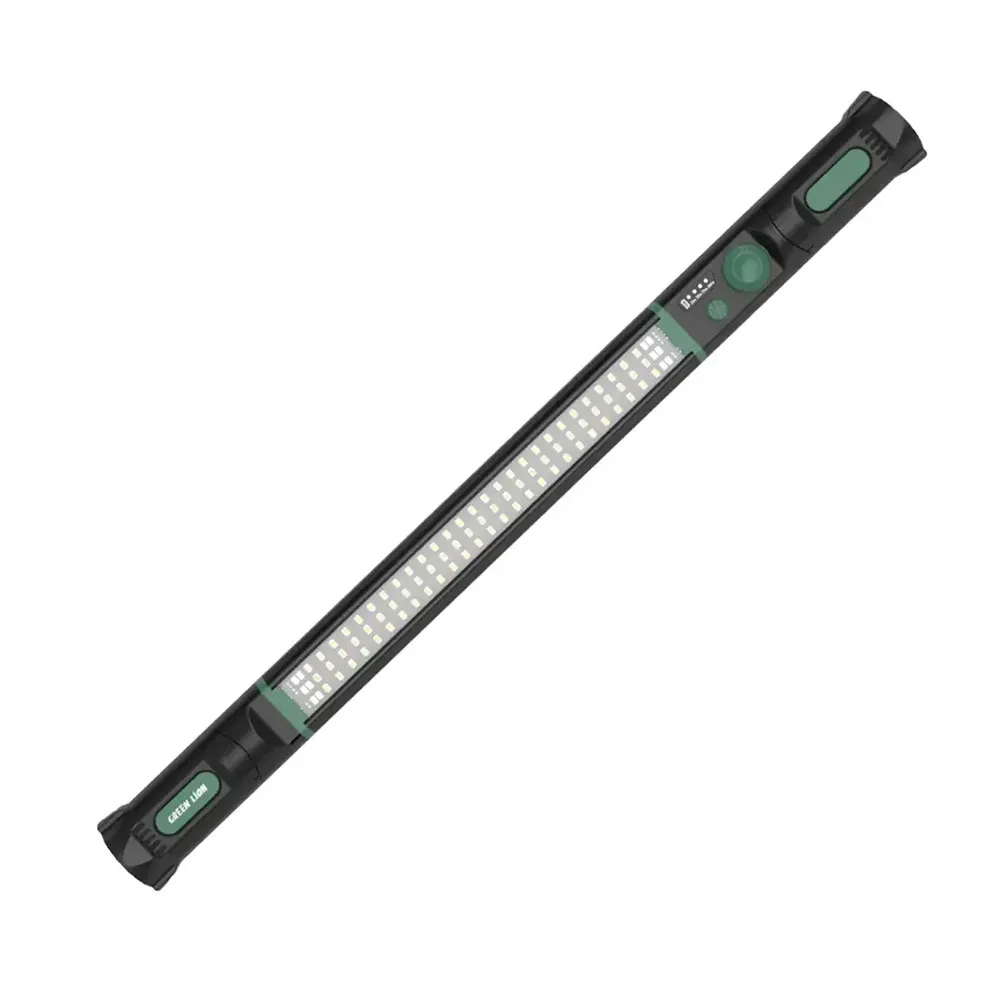 Green Lion Light Beam Magnetic Work Light – Black