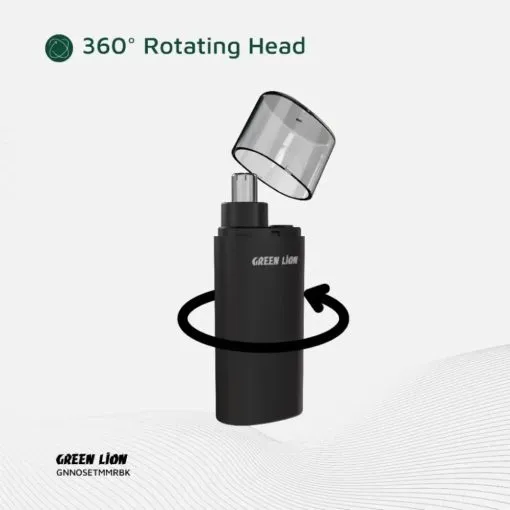 green lion nose pro nose and ear trimmer black