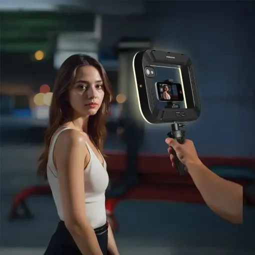 lifestyle2-porodo-lifestyle-handheld-ring-grip-vlogging-light-with-240-leds