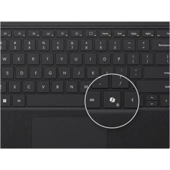 microsoft surface pro keyboard – black – ep2 00425