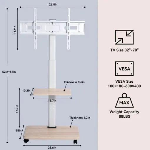 floor tv stand g2w (32 70 inch)