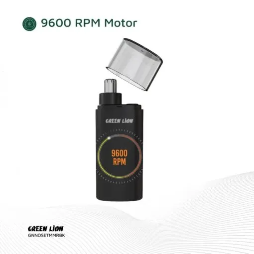 green lion nose pro nose and ear trimmer black