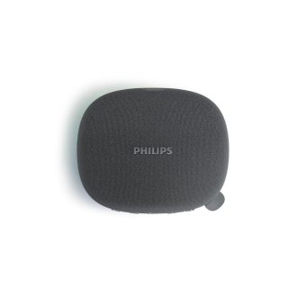 philips tas2307– bluetooth speaker with lights – 7h battery – passive radiator – black