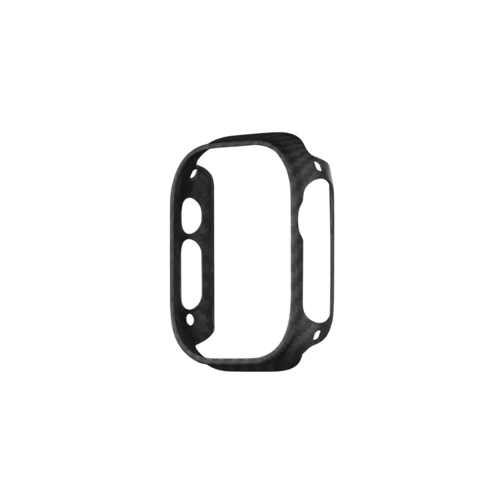 pitaka air case for apple watch ultra (600d black/grey twill)