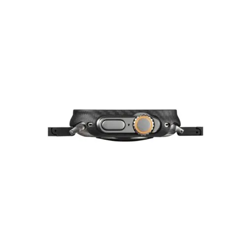 pitaka air case for apple watch ultra (600d black/grey twill)