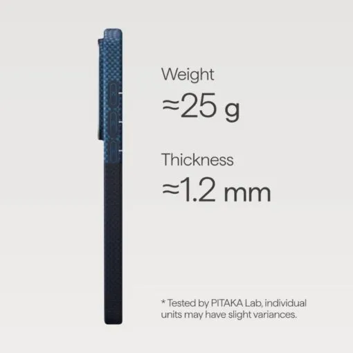 pitaka iphone 17 pro max ultra slim moonrise case (copy)