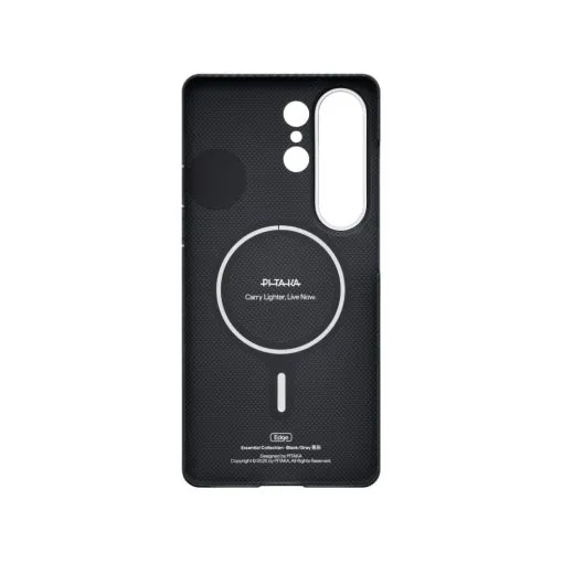 pitaka galaxy s26 ultra edge case black/grey twill