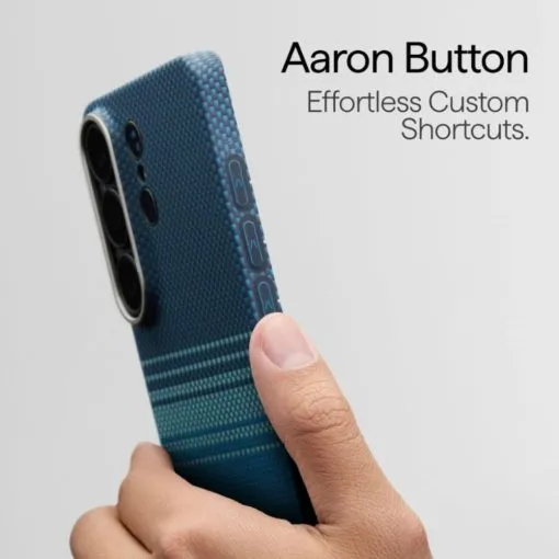 pitaka galaxy s26 ultra edge case black/grey twill