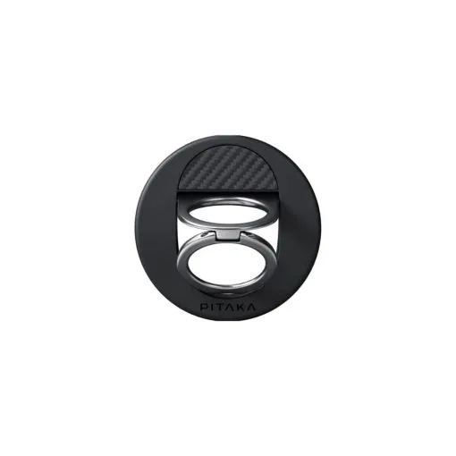pitaka grip3 aramid fiber phone ring & stand