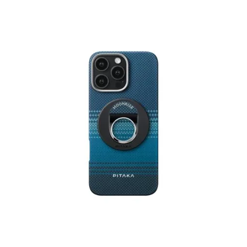 pitaka grip3 aramid fiber phone ring & stand
