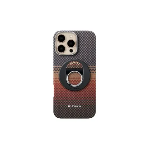 pitaka grip3 aramid fiber phone ring & stand