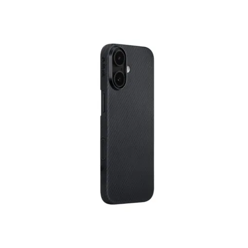 pitaka iphone 17 edge case (600d black/grey twill)