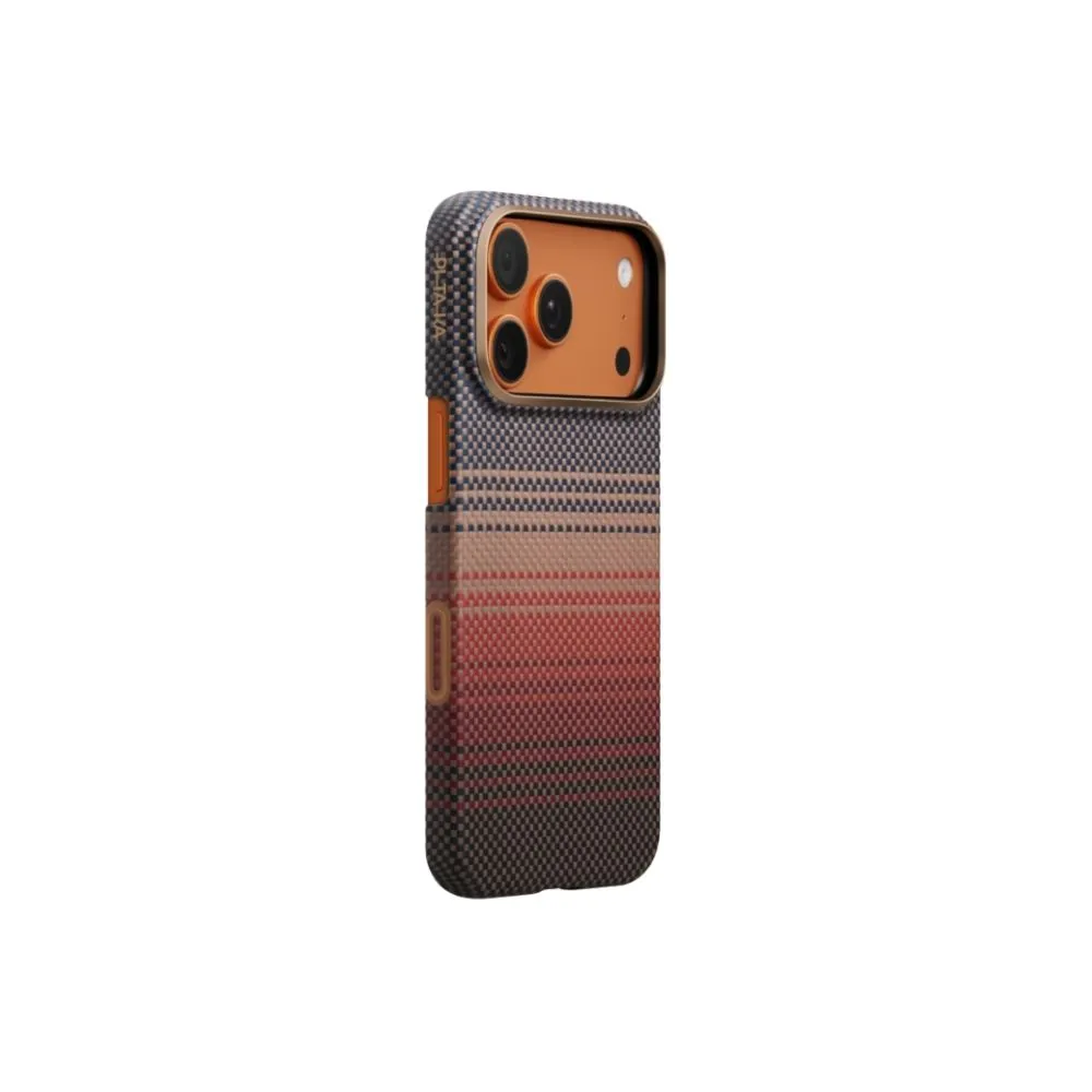 pitaka iphone 17 series edge case (sunset) ultra slim