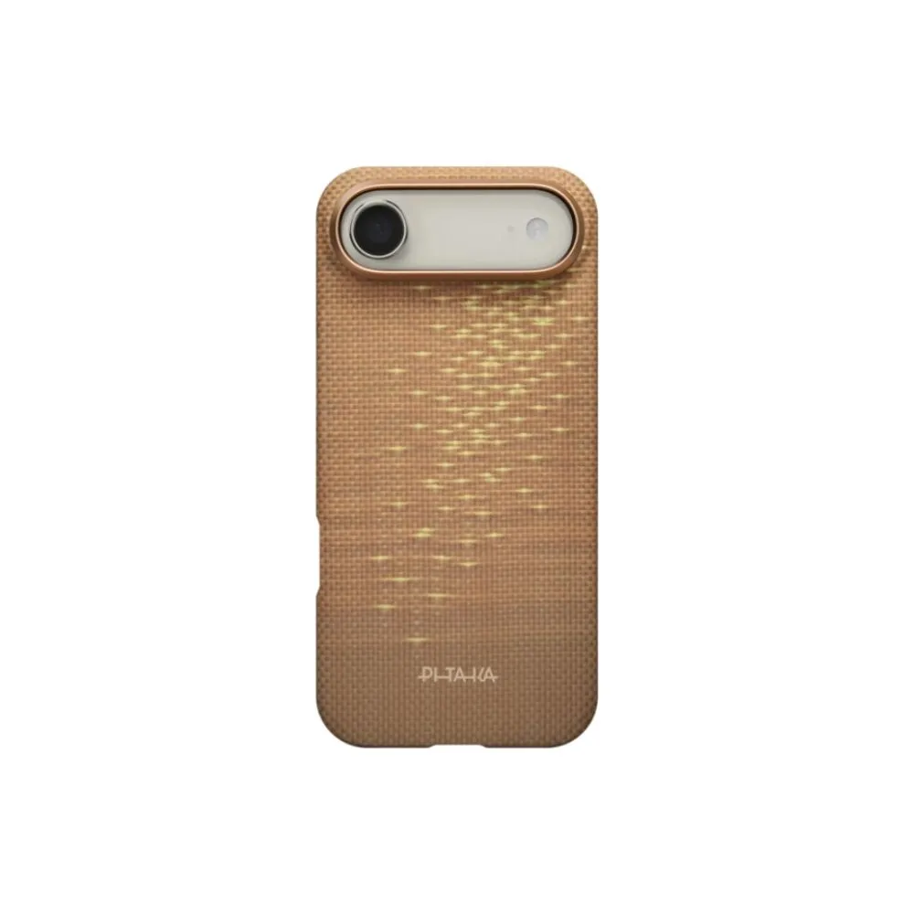 pitaka-iphone-air-edge-case-brown-front