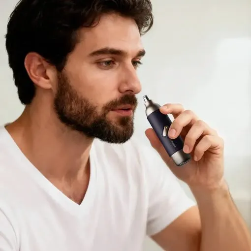 porodo 2 in 1 multifunctional electric shaver black/white