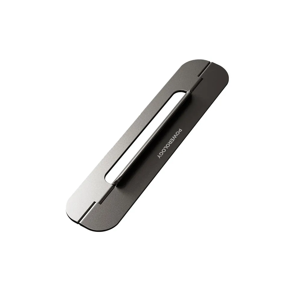 powerology ultra thin laptop stand grey