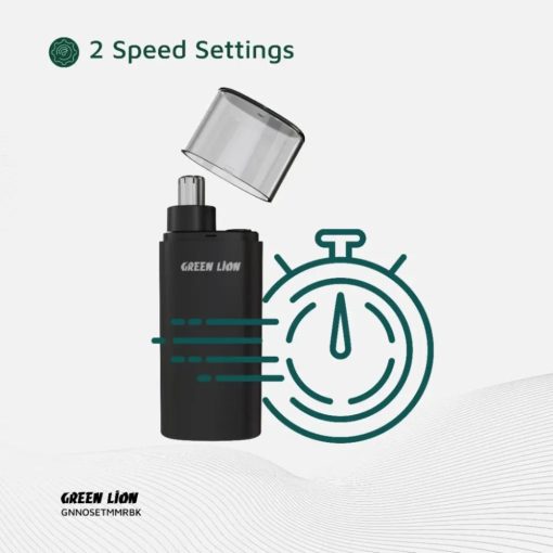 green lion nose pro nose and ear trimmer black