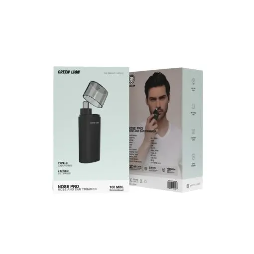 green lion nose pro nose and ear trimmer black