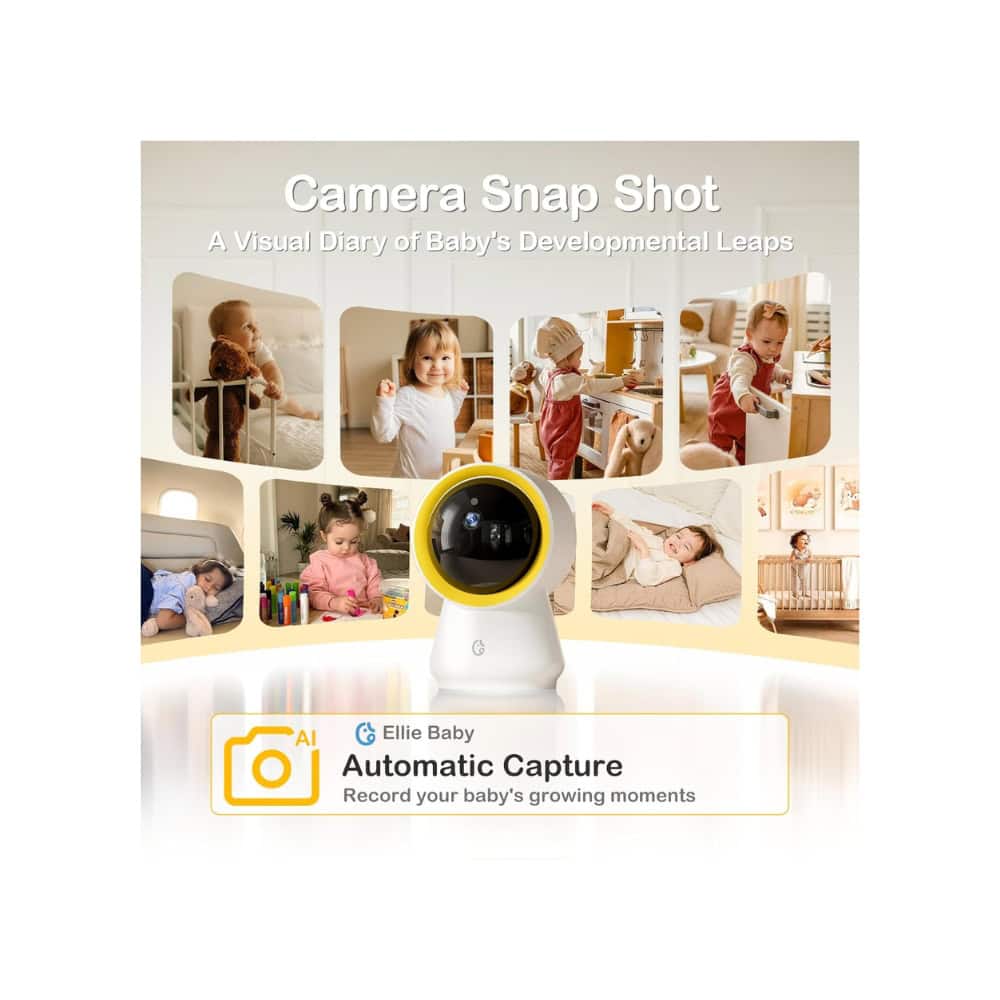 ellie 1080p hd smart baby monitor no wifi