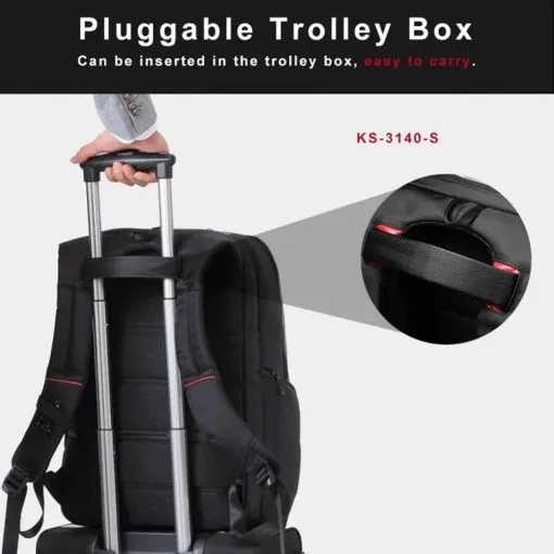 kingsons ks3140w multifunctional laptop backpack