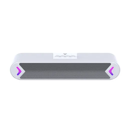 fantech groove bar bs160 gaming bluetooth 5.4, 6w rms, deep bass, usb, aux & tf support, built in battery
