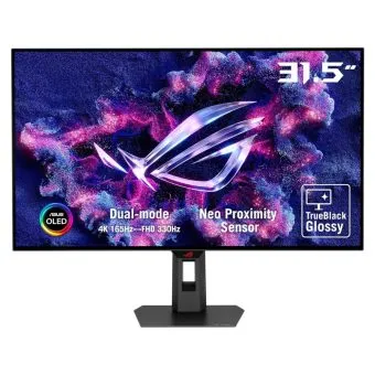 asus rog strix oled xg32ucwg 32" 4k uhd 165hz 330hz dual mode 0.03ms woled professional gaming monitor with kvm switch, g sync compatible & freesync premium pro