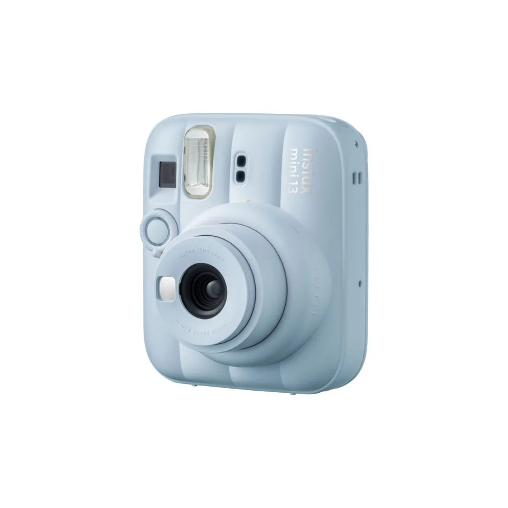 fujifilm instax mini 13 instant camera | built in self timer & selfie mirror | automatic exposure | twist to power lens system blue