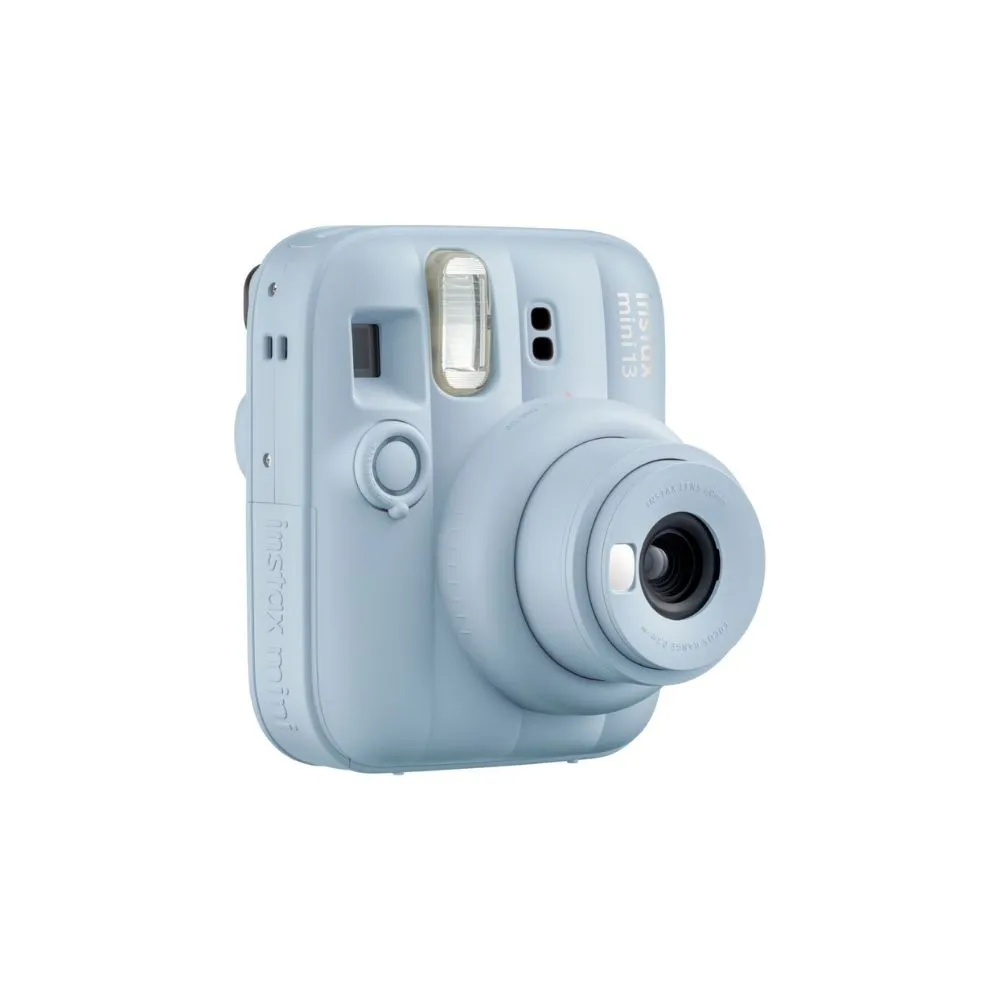 fujifilm instax mini 13 instant camera | built in self timer & selfie mirror | automatic exposure | twist to power lens system blue
