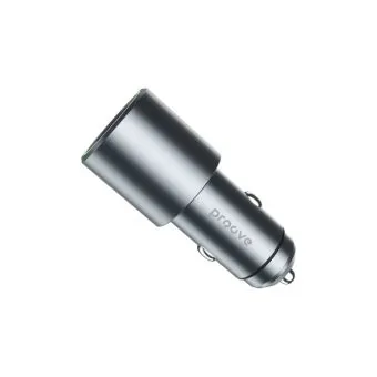 proove double energy plus 53w metal dual port car charger (usb + type c)
