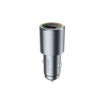 proove double energy plus 53w metal dual port car charger (usb + type c)